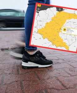 Żółty alert IMGW. Uważaj na drodze i na chodniku