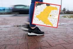 Żółty alert IMGW. Uważaj na drodze i na chodniku
