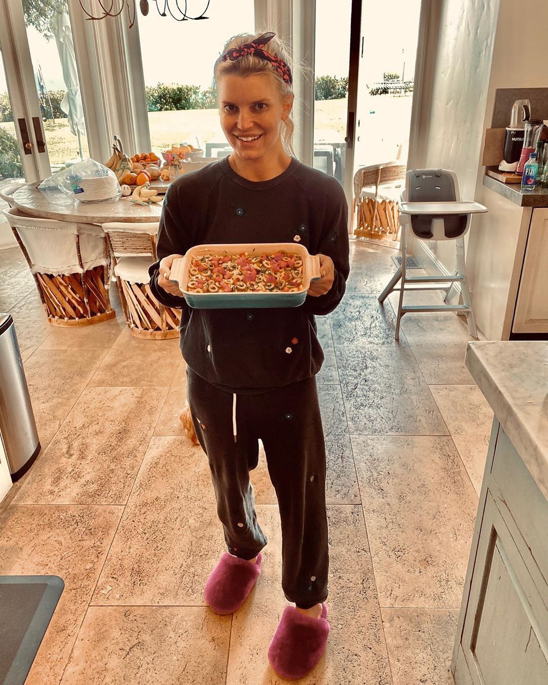 Jessica Simpson cieszy się, że zmieściła się w dżinsy