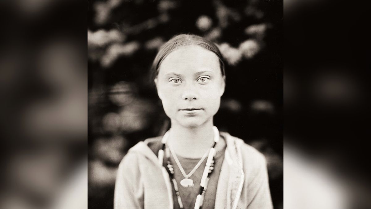 Portret Indianki z XIX-wieku? Nie, to niesamowite zdjęcie Grety Thunberg 1