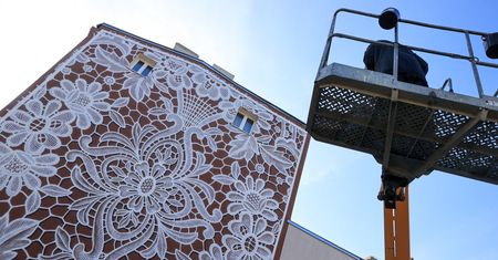 Tego jeszcze nie było. Nowy mural robi wrażenie
