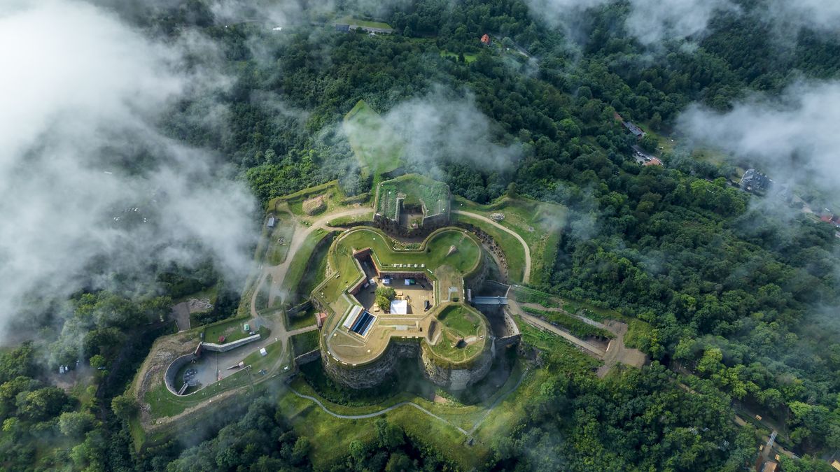 Twierdza z lotu ptaka