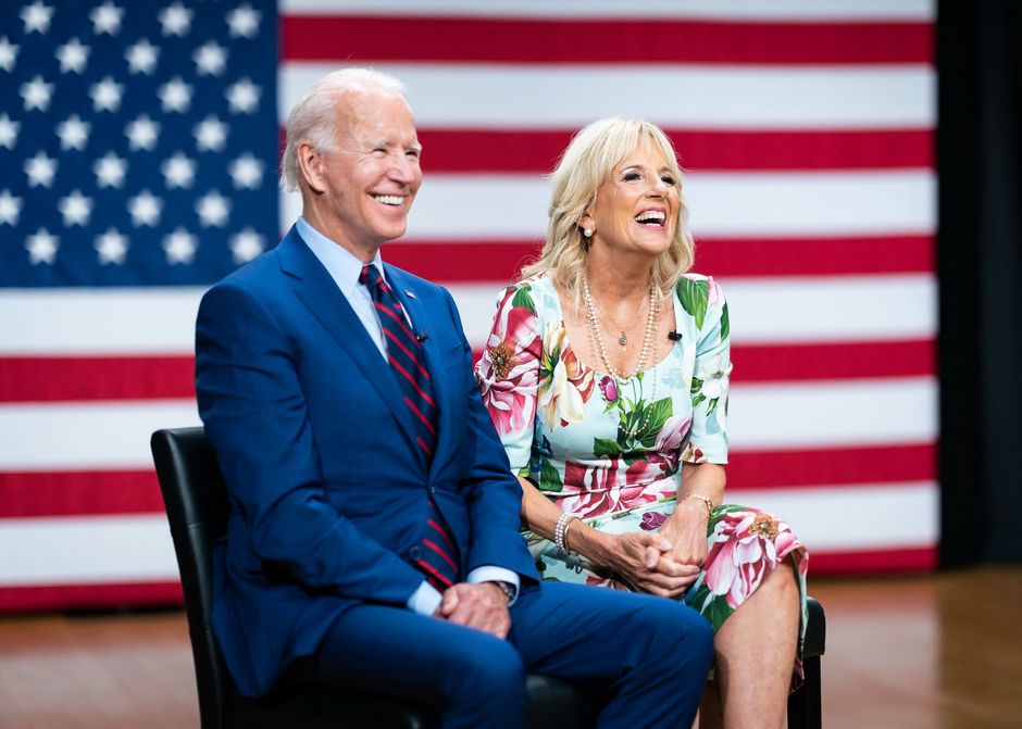 Joe Biden z żoną Jill Biden
