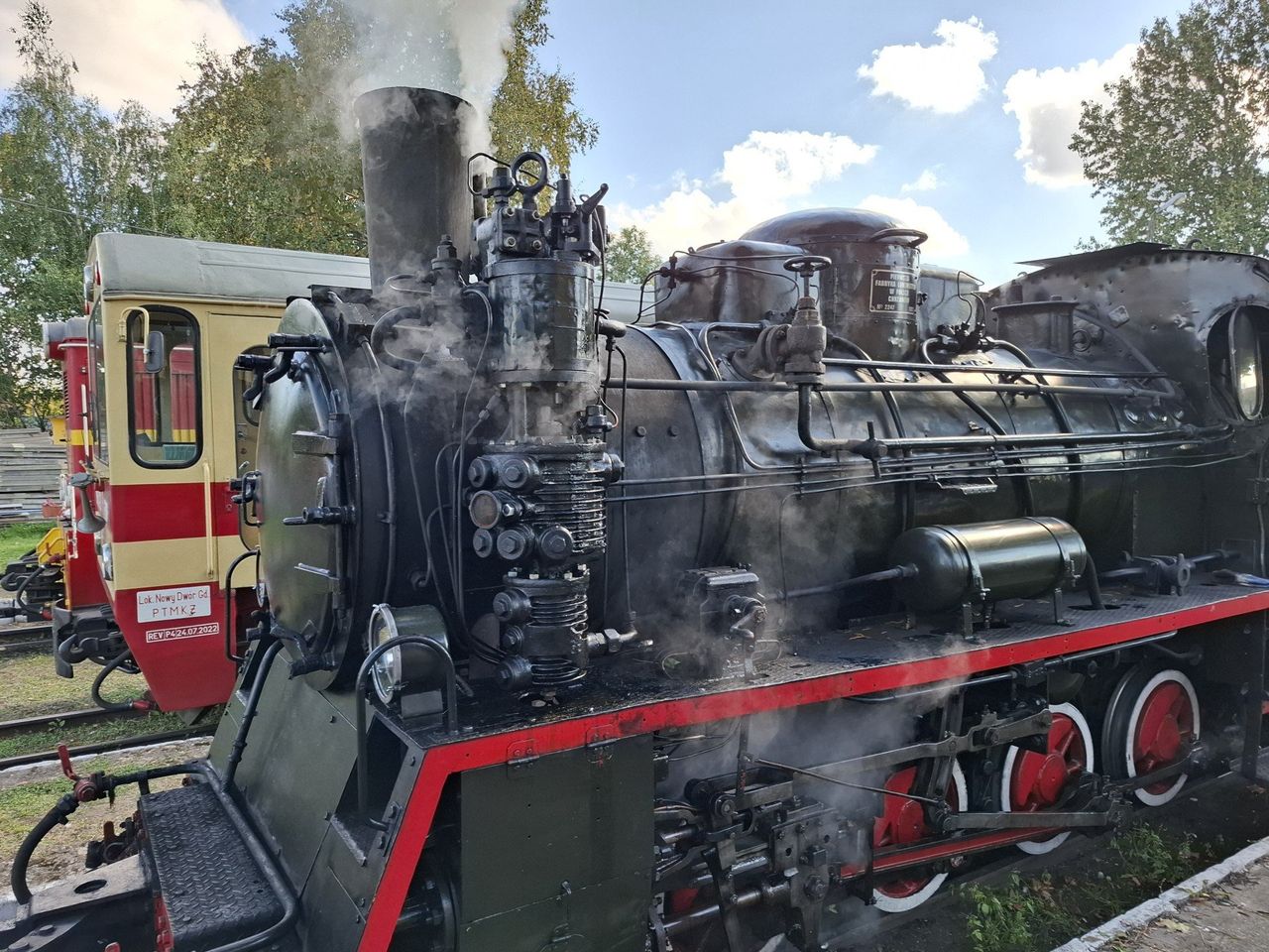 Żuławy: Jubileusz kolei. Zajrzyj do wnętrza zabytkowego parowozu