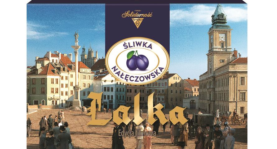 Śliwka Nałęczowska partnerem filmu "Lalka". Limitowana edycja pralin i kampania