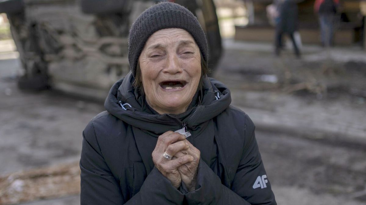 Tanya Nedashkivs, 57-latka, która w Buczy straciła męża.