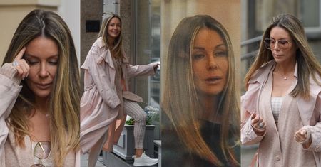 Senna Małgorzata Rozenek nawiedza butik na Mokotowskiej w piżamowej stylizacji (ZDJĘCIA)
