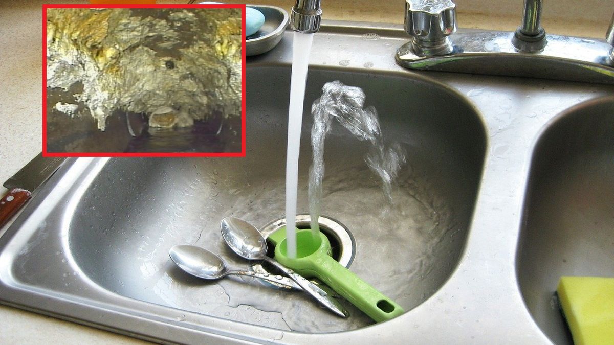 To się dzieje, gdy wlewasz olej do kanalizacji. Nigdy tego nie rób