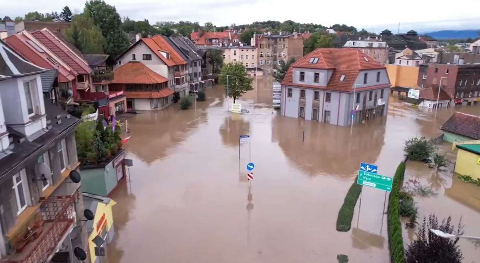 Kłodzk pod wodą