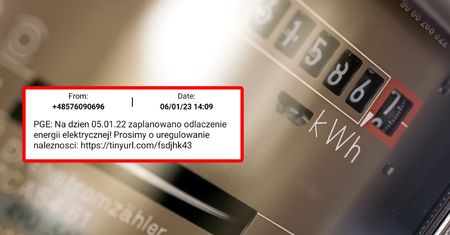 Ten SMS może dostać każdy Polak. Odłączenie energii elektrycznej