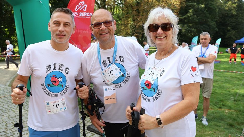 Bieg Trzech Serc. W Rakoniewicach promowali piękną ideę transplantologii