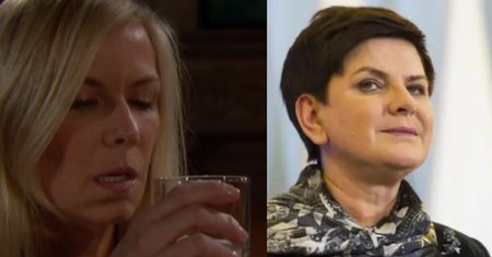 Brooke z "Mody na sukces" znowu PIJE POLSKĄ WÓDKĘ! Marki… "BEATA"!
