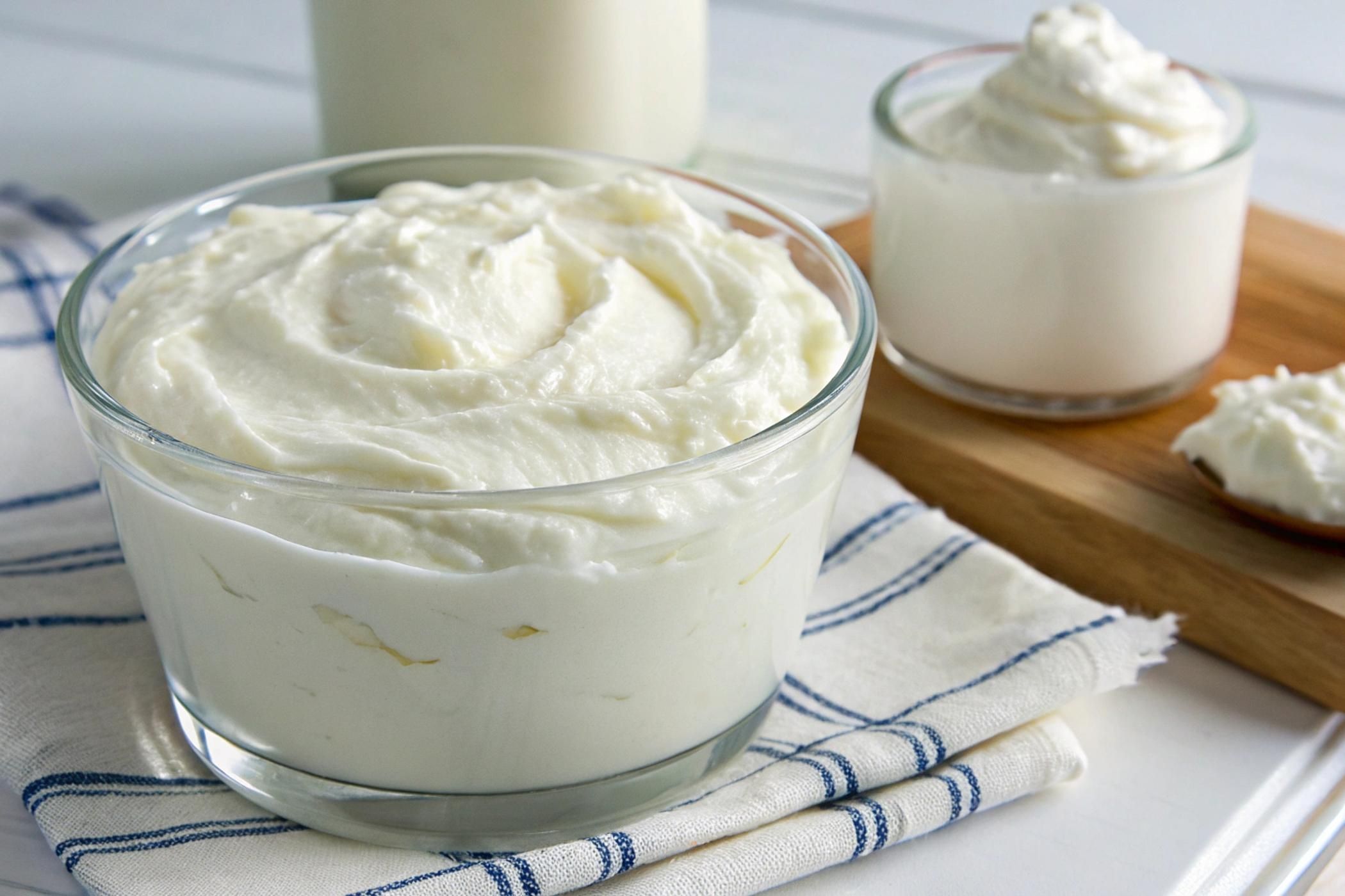 Jogurt skyr w misce