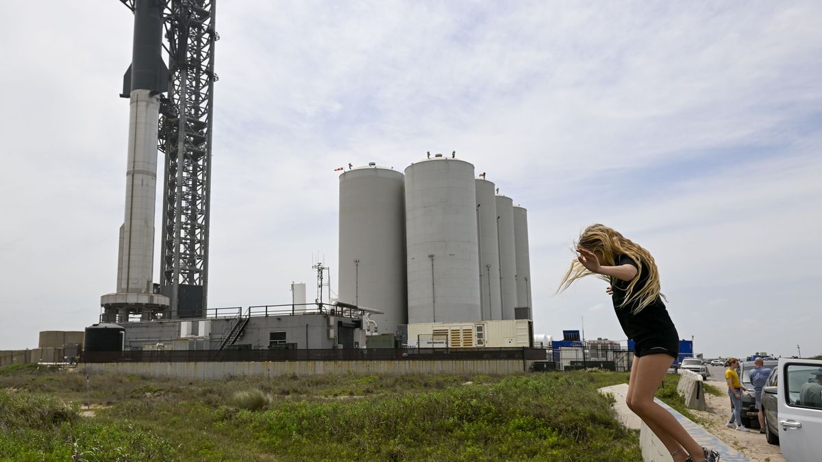 Boca Chica w Teksasie, gdzie mieście się SpaceX