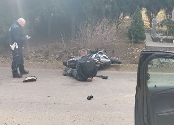 Pościg trwał kilka kilometrów. Motocyklista miał sporo na sumieniu