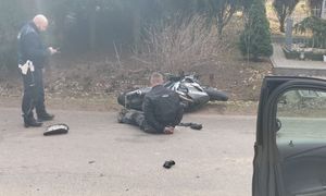 Pościg trwał kilka kilometrów. Motocyklista miał sporo na sumieniu