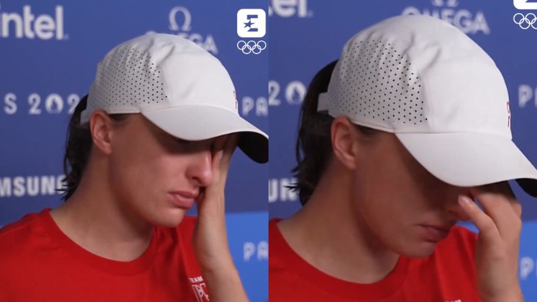 Iga Świątek rozpłakała się podczas wywiadu i przerwała rozmowę