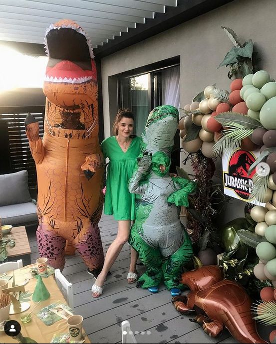 Patrycja Sołtysik pokazała urodziny synka w stylu "Jurassic Park"