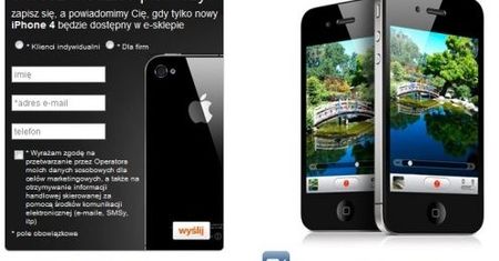 iPhone 4 wkrótce w Orange!