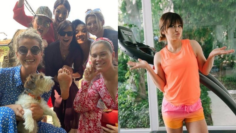 Ślotała, Zborowska i Krupińska trenują z Anną Lewandowską