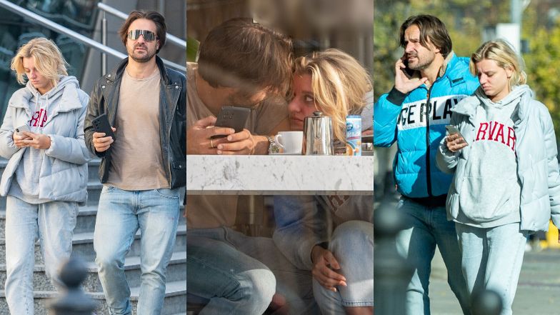 Piotr Stramowski "przyłapany" z ukochaną na mieście