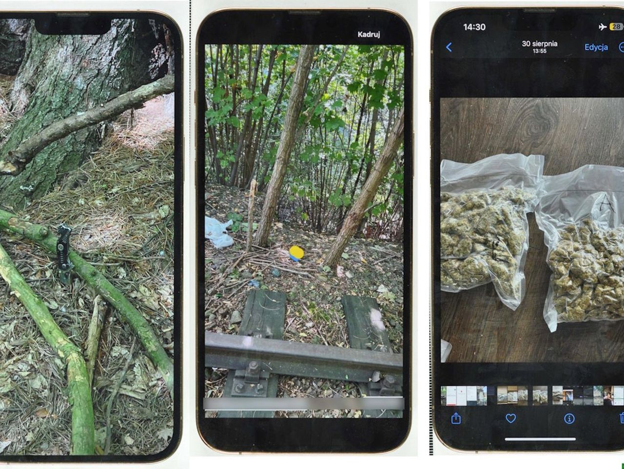 Warszawa: Handlował narkotykami przez komunikator internetowy. Dostarczał towar i wysyłał współrzędne GPS