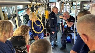 Toruń: Policja pojawiła się na terenie MZK. Chodziło o agresywnych pasażerów