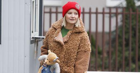 Małgorzata Kożuchowska z synem. Aktorka trzyma się swojej zasady