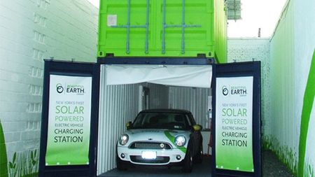 Pierwsza elektryczna stacja ładująca w Nowym Jorku 1