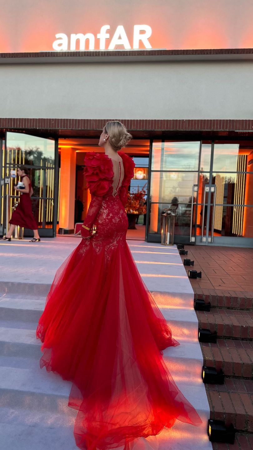 Caroline Derpienski na Festiwalu Filmowym w Wenecji