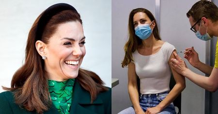 Kate Middleton ZASZCZEPIŁA SIĘ. "Jestem niezmiernie WDZIĘCZNA" (FOTO)