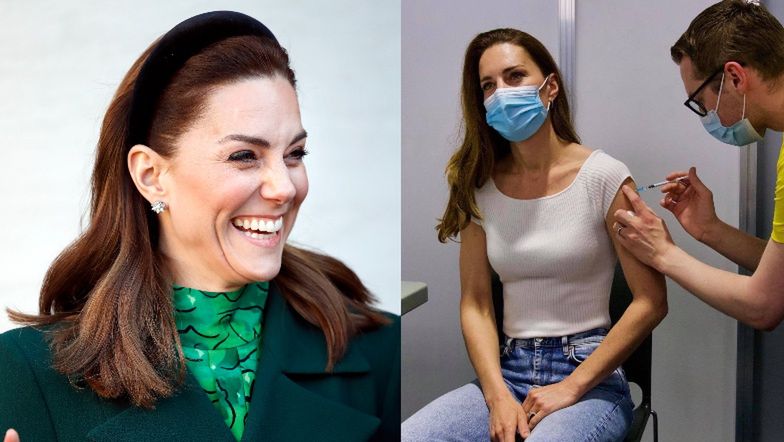Kate Middleton się zaszczepiła!