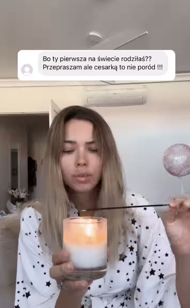 Sandra Kubicka odpowiada internautce na hejt