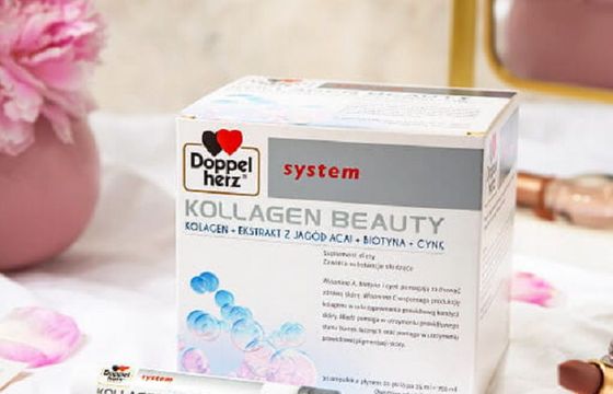 Sekret nieziemskiego piękna w reklamie Doppelherz Kollagen Beauty