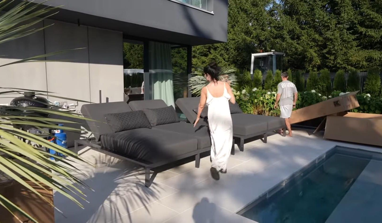 Andziaks pokazała ogród