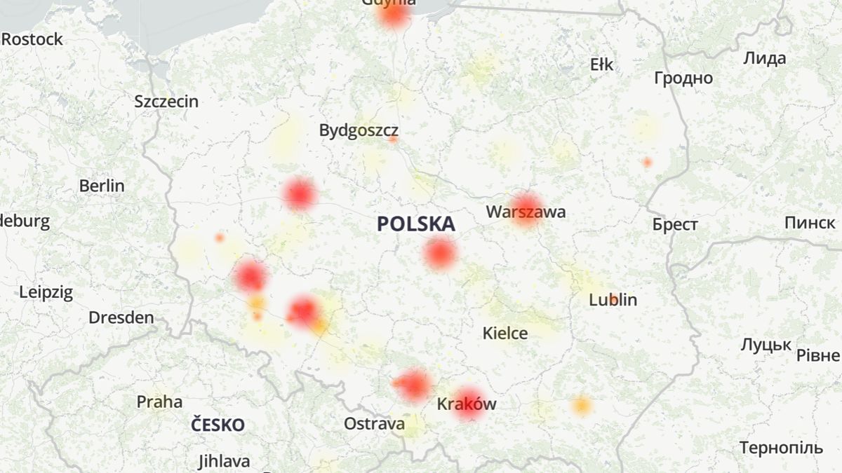 Awaria internetu Netia