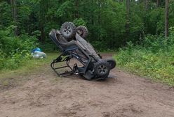 Bez wiedzy rodziców wybrali się na przejażdżkę. Doszło do wypadku