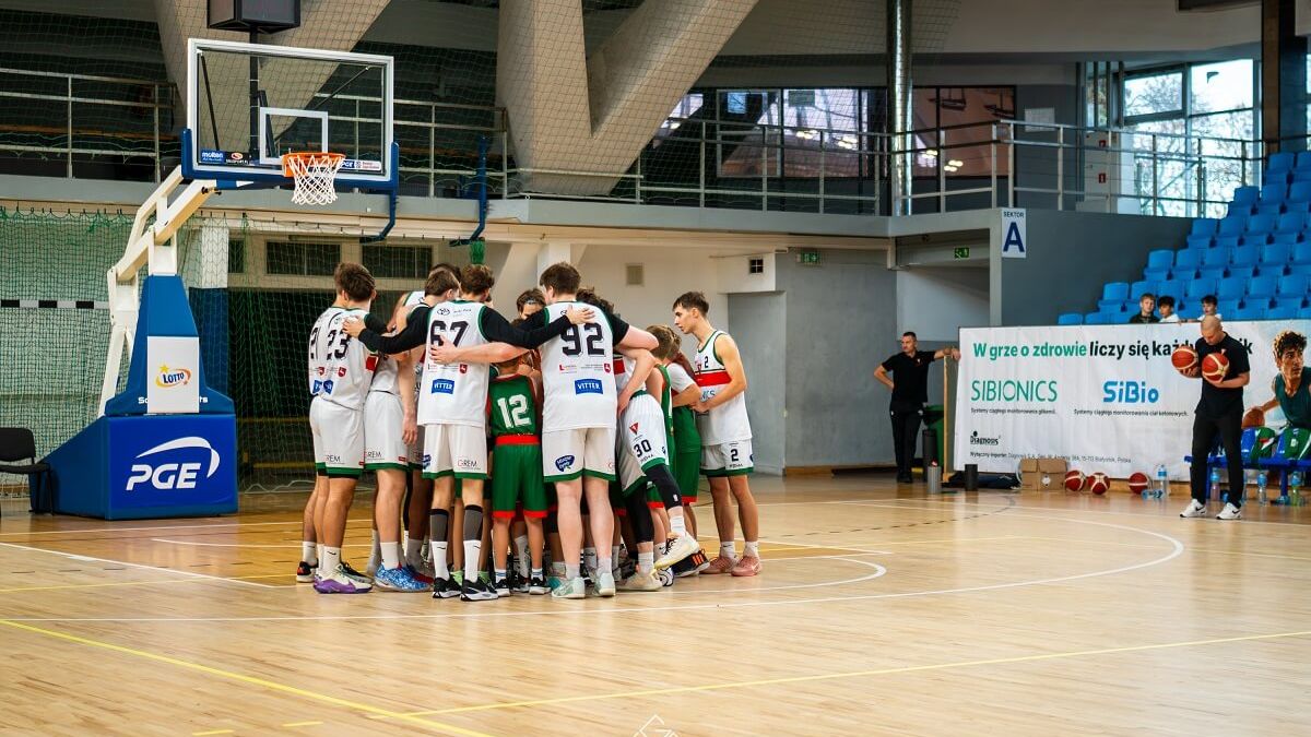 Zawodnicy Lublinianka Sibionics Basketball