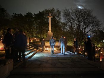Poznań: Tak wygląda Cytadela rozświetlona płomieniami zniczy
