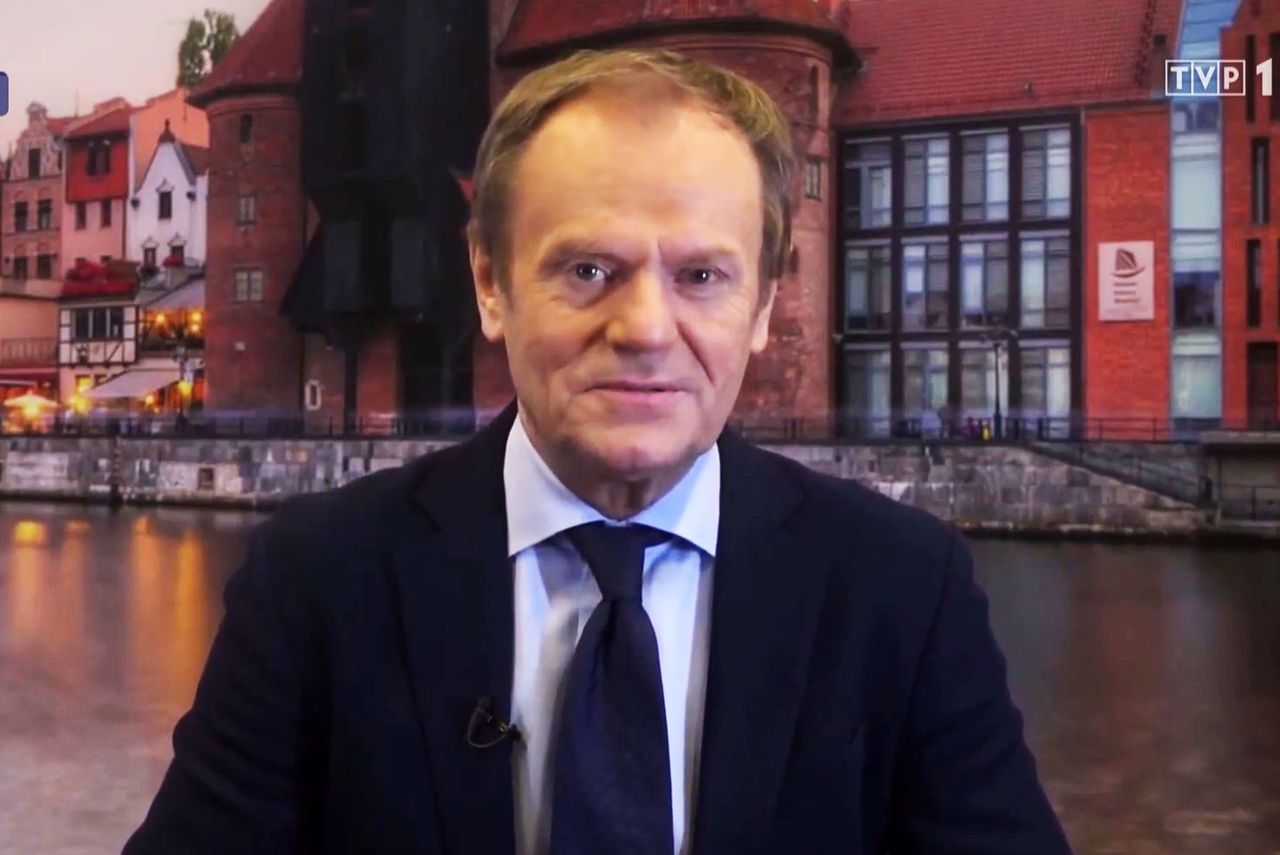 Tusk i niemieckie słowa w TVP. Nawet w obozie PiS zdziwienie