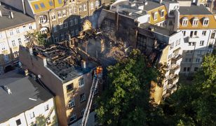 Kamienica doszczętnie zniszczona. Są zdjęcia po wybuchu