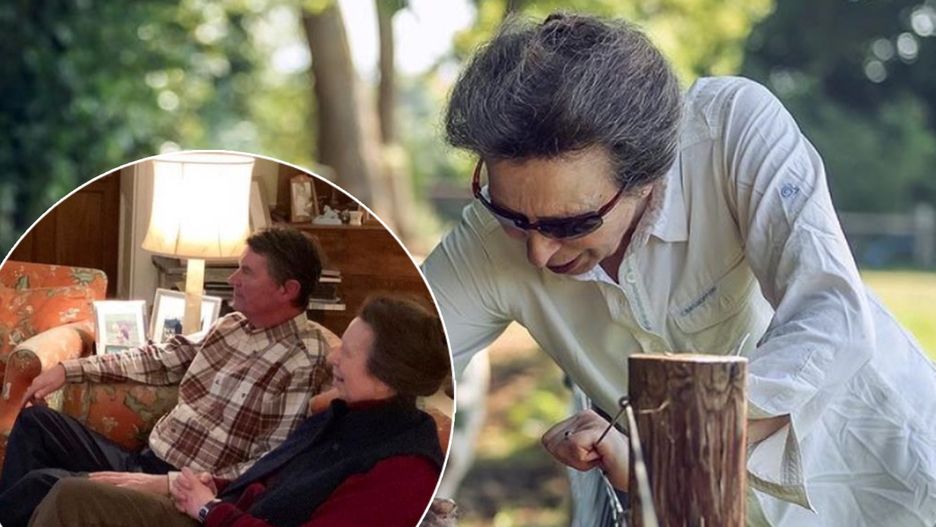 Księżniczka Anna mieszka w wiejskiej rezydencji