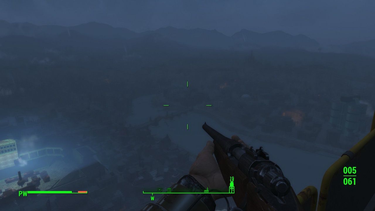 Fallout 4 - maskowanie niedoróbek graficznych