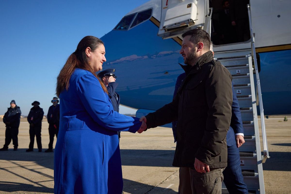 Zełenski w USA. Prezydent Ukrainy zabrał głos