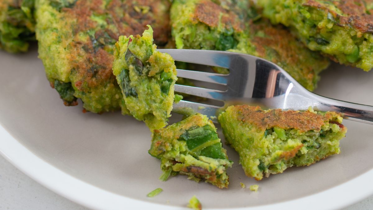 Placki z jarmużem to moje ostatnie odkrycie kulinarne