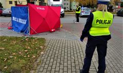 Śmiertelne potrącenie rowerzysty. 74-latek zmarł na miejscu