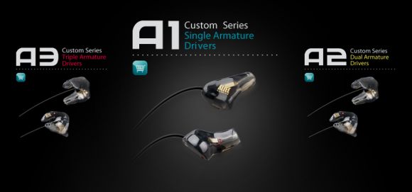 Zwykłe słuchawki dokanałowe nie wystarczają? Może customy Altec Lansing? 2