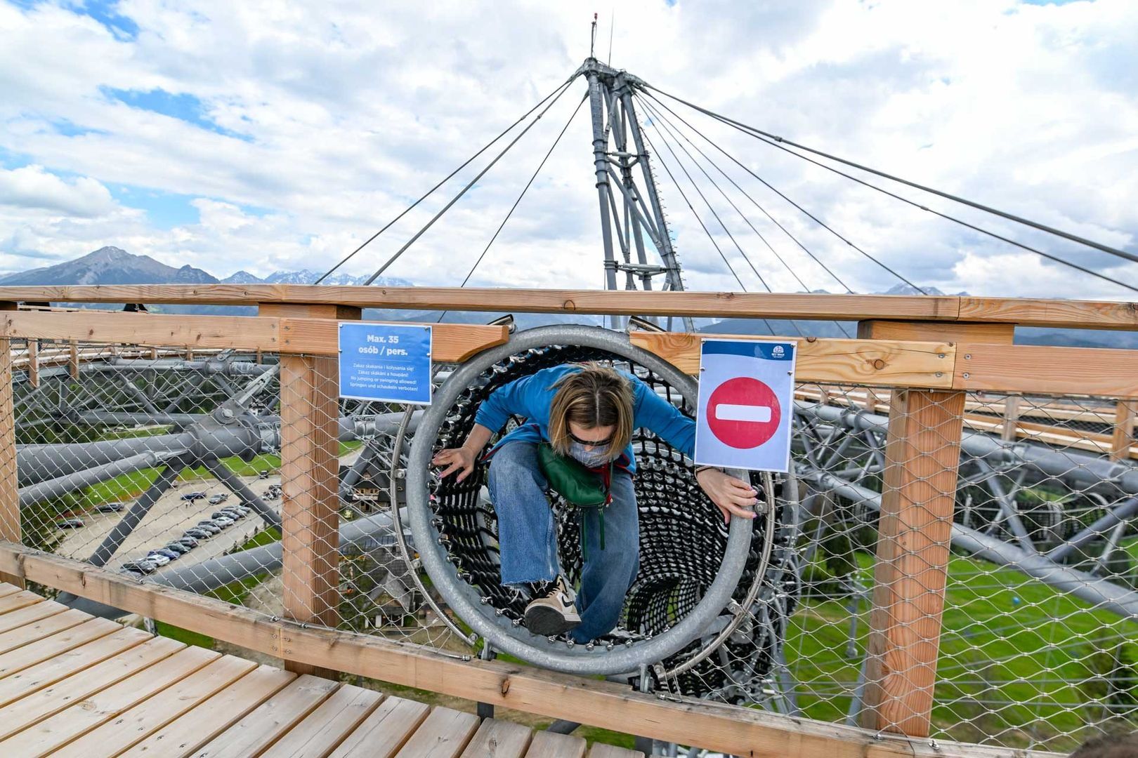 Małe Ciche: Sky Walk &#34;Serce Poronina już otwarte