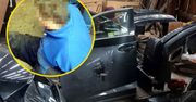 Kradziony lexus znaleziono w... stodole. Złodzieje próbowali się ukryć