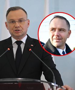 Duda z wpadką ws. kandydata PiS. Nawrocki komentuje